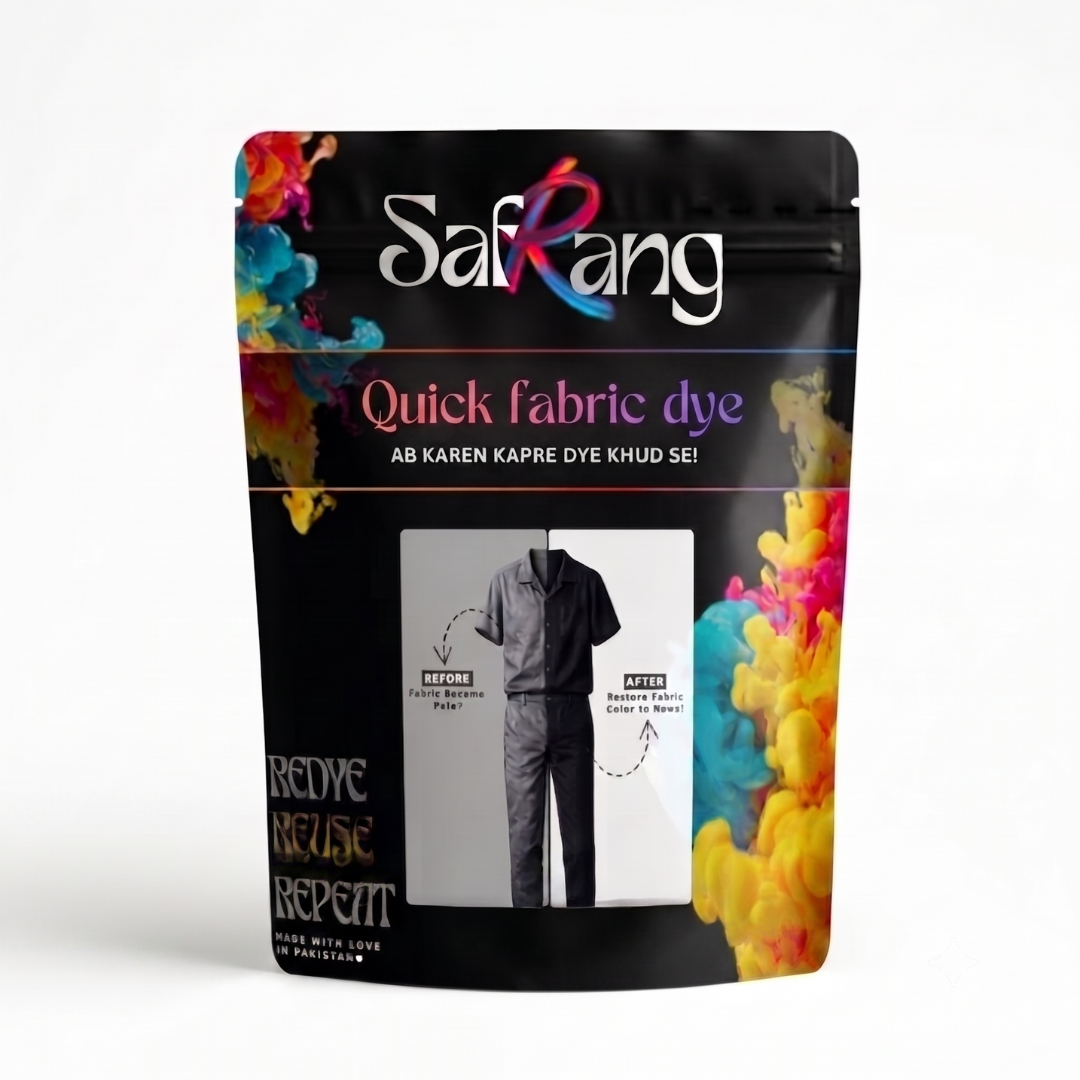 Safrang Quick Fabric Dye - Dark Blue
