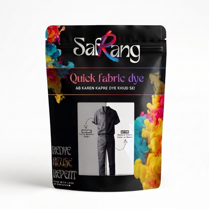 Safrang Quick Fabric Dye - Dark Blue