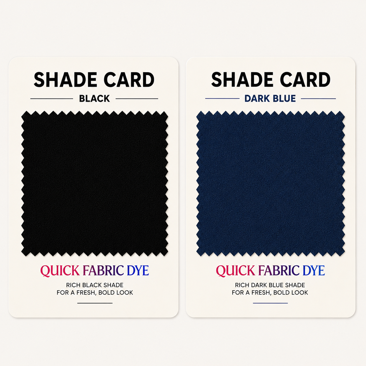 Safrang Quick Fabric Dye - Black+Dark Blue